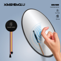 Interrupteur intelligent à capteur tactile à mémoire CCT de haute qualité DC 5A 12V 60W pour miroir de salle de bain