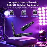 Nuevos Mini Dimmers Hengyu 2025, Transmisor y Receptor Inalámbrico DMX512 de 2.4g y 3 Pines, Controlador de DJ de 110-240V 5W para Iluminación de Escenarios y Bares