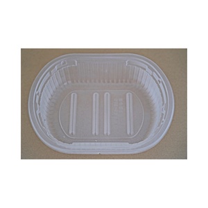 Récipient alimentaire transparent en gros plastique Pvc Pp Pe Pet Ops bol assiettes pour la nourriture - Product Image 1