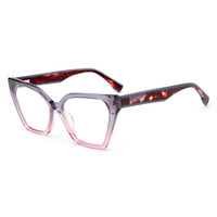 Nouvelles montures de lunettes optiques de style œil de chat pour femmes, montures en acétate de qualité supérieure vintage, vente en gros