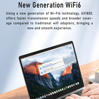 Receptor Transmisor WiFi6 Gigabit de Doble Banda 2.4G Portátil, Tarjeta de Red Inalámbrica Externa para Laptop, Disponible en Stock