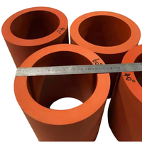 Rouleau en silicone anti-âge à dureté personnalisée et amortissant les chocs pour laminateur industriel à transfert thermique
