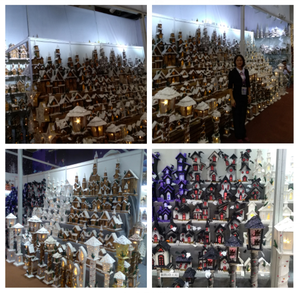 <span class=keywords><strong>Lemax</strong></span> Miniature Christmas Glowing House avec lumières LED Ornement d'intérieur à piles pour la décoration en bois - Product Image 5