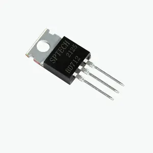 Bd712 Sptech Transistor High Frequency High Power Switching Transistor Bd712 Pnp-100v -12a Brand New Inventory