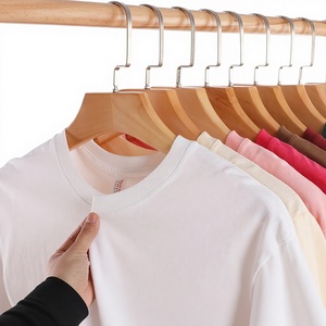 Camiseta de Verano de Algodón Helado Sólida y Holgada <span class=keywords><strong>Antimosquitos</strong></span> 7A Antibacteriana para Trabajo en Equipo, Escuela, Clase, con Logotipo Personalizado Estampado y Bordado - Product Image 1