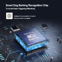 Neu gestaltete Smart 3C elektronische Bildschirm Tone Vibration Dog Anti Bark Collar IP68 wasserdicht wiederauf ladbar