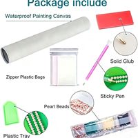 Peinture Diamant DIY Perles et Diamants Mignonne Llama Alpaca 3D Broderie Animale Murale en Perles et Strass Décoration Murale Vente en Gros