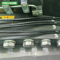 Protector de Cables en Espiral de Plástico PP de 12 mm y 2 mm de Grosor, Marca RSD, para Mangueras Hidráulicas