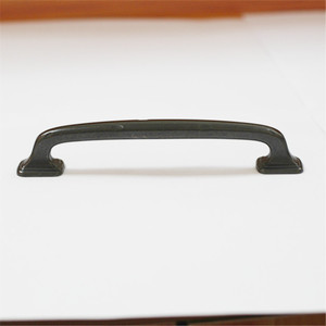 Poignée de tiroir en alliage de zinc, forme de barre, couleur bronze antique, quincaillerie de meubles durable, style traditionnel - Product Image 4