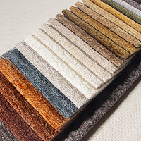 Tissu d'ameublement en polyester Tenghui Textile, échantillon gratuit, tissu chenille tissé, haute résistance des couleurs pour la décoration intérieure
