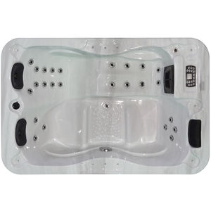 Mini esquina acrílico Whirlpool Hydro masaje al aire libre Spa masaje bañera de hidromasaje - Product Image 1