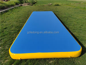 Colchoneta inflable de Yoga, colchoneta de gimnasia en tela de puntada de gota de agua, <span class=keywords><strong>Fitness</strong></span>, deporte acuático, pista de aire dwf para piscina - Product Image 6