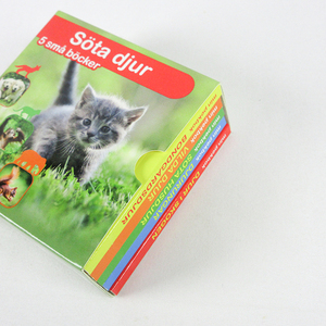 Chat personnalisé coloré Livre imprimé en papier couché à couverture rigide pour enfants Ensemble pour l'éducation <span class=keywords><strong>des</strong></span> enfants - Product Image 3