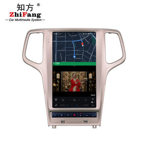 Lecteur DVD de <span class=keywords><strong>voiture</strong></span> Android 11 de 13,6 pouces avec navigation <span class=keywords><strong>GPS</strong></span> pour Grand Cherokee 2014-2020, écran vertical, CarPlay - Product Image 6