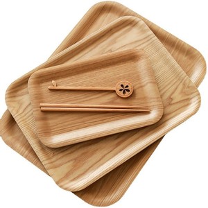 Japanese Style Rectangular Walnut Wood <b>Tray</b> For <b>Tea</b> Coffee Snacks Home Use - Product Image 3