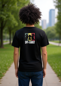 เสื้อยืดผู้ชาย <span class=keywords><strong>Spy</strong></span> <span class=keywords><strong>X</strong></span> <span class=keywords><strong>Family</strong></span> ทรงปกติ แขนสั้น ผ้าคอตตอนเจอร์ซีย์ พิมพ์ลายด้านหลัง ดีไซน์ลายตัวละคร สไตล์ลำลอง - Product Image 2