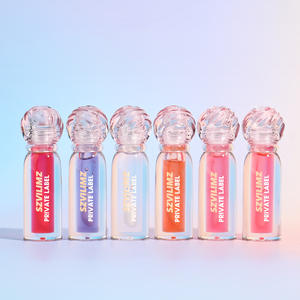 Aceite Labial Transparente con Perfume de Frutas de Seis Colores Sin Logotipo, Sensación Translúcida, Hidratante y Nutritivo para Labios - Product Image 2