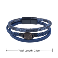 Bracelet NFC en coquille de noix de coco avec chaîne en cuir, cadeaux intelligents pour les vacances et les anniversaires, cadeau RFID, étiquette de contrôle d'accès en coquille de noix de coco, OEM/ODM