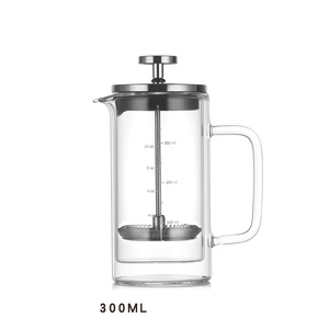 Cafetera <span class=keywords><strong>Francesa</strong></span> Moderna de Vidrio Borosilicato de Alta Calidad, Resistente a la Oxidación, de 1000 ml, con Aislamiento de Doble Capa de Acero Inoxidable - Product Image 3