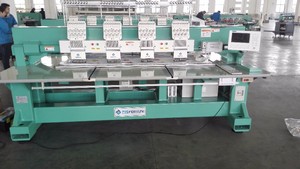 Máquina Bordadora Industrial Computarizada Automática de Cuatro Cabezas y 12 Agujas DT 1204 con Motor - Product Image 3