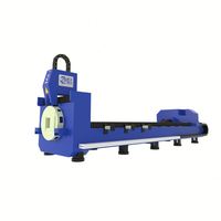 Prix d'usine Pengwo Machine de découpe laser à fibre pour tubes ronds et carrés 1500w Prix bas Machine de découpe laser à fibre