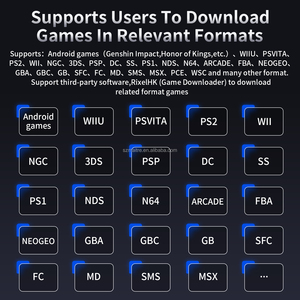 New anbernic rg477m Android 14 Linux hệ thống cầm tay trò chơi giao diện điều khiển 4.7 inch màn hình cảm ứng Trò chơi giao diện điều khiển 12 + 256G + 128G Retro <span class=keywords><strong>Arcade</strong></span> - Product Image 5