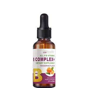 Superventas, Promueve el Metabolismo Energético, <span class=keywords><strong>Gotas</strong></span> de Complejo Vitamínico B para Hombre y Mujer, Procesamiento OEM Personalizado, Fábrica China - Product Image 1
