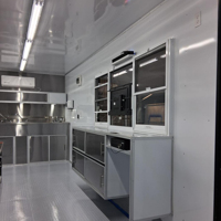 Camion de restauration entièrement équipé, remorque alimentaire remorquable, stand alimentaire mobile, en acier inoxydable résistant à la rouille pour chariot de sandwichs et tacos