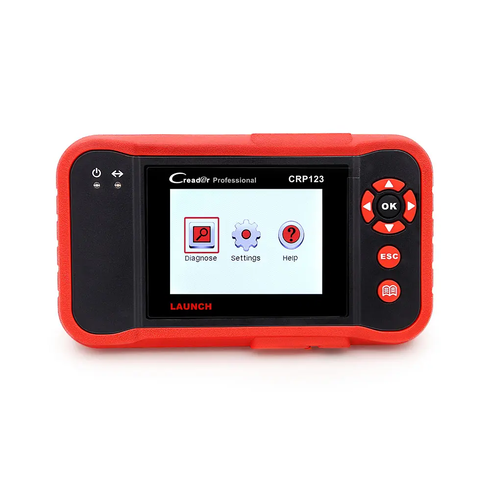 Original Launch CRP123 Update Online LAUNCH X431 Creader CRP 123 ABS, SRS, Transmission and Engine Code Scanner