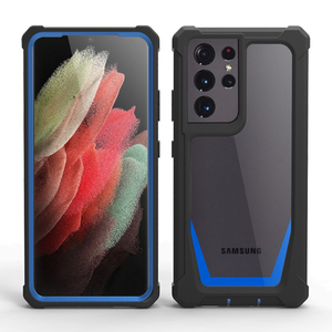 Fundas para Teléfono Transparentes de TPU+PC con Diseños Innovadores, Fundas Protectoras Antigolpes de Color Combinado para <span class=keywords><strong>Samsung</strong></span> <span class=keywords><strong>Galaxy</strong></span> S21 Ultra - Product Image 2