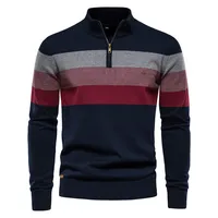 Vente de gros Nouveau pull hiver hommes respirant anti-rides ODM avant avec logo ouvert col poitrine Pull