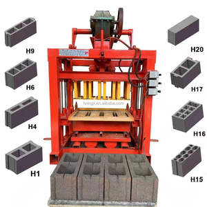 Machine à blocs de <span class=keywords><strong>béton</strong></span> 4-35 à coût d'usine ultra bas pour commande <span class=keywords><strong>en</strong></span> gros, machine à fabriquer des briques, machinerie portable de fabrication de briques - Product Image 6