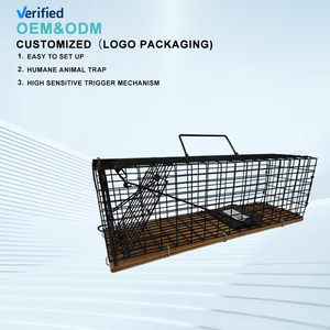 Sống bắt lồng bẫy Mèo Thỏ chuột Chuột Fox kiểm soát động vật bẫy lồng - Product Image 3