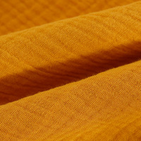 Tissu popeline 100% coton peigné Xingye Textile, double couche, écologique, léger, pour robes de bébé et d'enfants