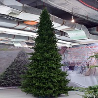 Sapin de Noël fin et élancé 6ft 7ft 8ft, sapin artificiel peu encombrant pour petit appartement, coin moderne et minimaliste
