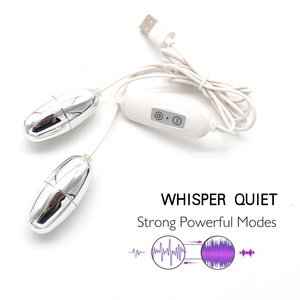 <span class=keywords><strong>Oeuf</strong></span> <span class=keywords><strong>vibrant</strong></span> multifréquence à 10 modes, double dildo USB à branchement direct, produits sexuels pour adultes, masturbateur féminin, pour couples - Product Image 2