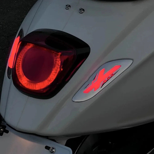 4 Uds. Indicadores secuenciales de luz trasera de señal de giro LED delantera y trasera para Vespa Sprint Primavera 50 125 150 <span class=keywords><strong>Level10</strong></span> - Product Image 5