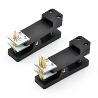 Hot 2.54 2.0 1.5 1.27 1.25 100mil 50mil 3P 4P 5P 6P 7P 8P 9P 10P Clip de fixation pour PCB, pince de test, sonde Pogo Pin pour téléchargement de programme et gravure