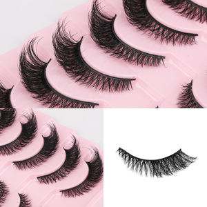 10 जोड़े 3 डी फ्फी नाटकीय नकली आंखों के लिए क्रूरता-मुक्त झूठी पलकों के लिए क्रूरता-मुक्त झूठी पलकों के लिए - Product Image 3