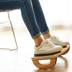 Repose-pieds ergonomique en bambou réglable pour le soutien de la posture sous le bureau, idéal pour le bureau, la maison, le poste de travail, le <span class=keywords><strong>gaming</strong></span> – Vente en gros, personnalisable, OEM - Product Image 4