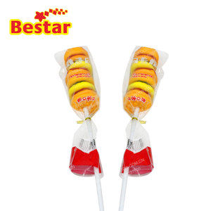 Macaron Đa Màu Sắc Hamburger Hình Dạng <span class=keywords><strong>Lollipop</strong></span> Kẹo Mềm Gummy Kẹo Kẹo <span class=keywords><strong>Lollipop</strong></span> - Product Image 2