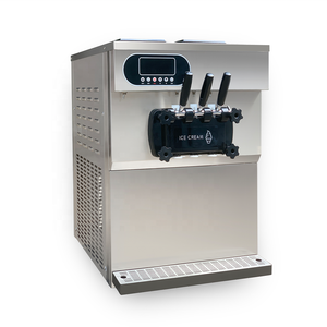 Table <span class=keywords><strong>Soft</strong></span> <span class=keywords><strong>Serve</strong></span> <span class=keywords><strong>Ice</strong></span> Softy Icecream 3 Dispenser <span class=keywords><strong>Machine</strong></span> Shop <span class=keywords><strong>Best</strong></span> Mini 110V Maquina De Fabricar Helado - Product Image 2