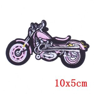 Hot Sell Stock Iron on Punk Style Motorcycle Patch for Clothing Bag Decoration - Product Image 3
