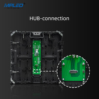 Écran LED portable pour scène extérieure, stock entrepôt Europe, location d'écran LED P3.9 P2.6, mur vidéo LED, prix compétitif