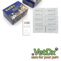 Kit de test de grossesse à domicile pour chiens et chats, sans douleur et sans prélèvement sanguin, bandelettes de test faciles pour les propriétaires et les éleveurs d'animaux