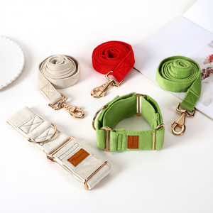 2026 डिजाइनर कस्टम नए जैविक पर्यावरण अनुकूल पॉलिएस्टर समायोज्य विरोधी ब्रेक-मुक्त कुत्ते कॉलर के लिए त्वचा के अनुकूल नरम नरम - Product Image 3