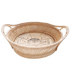 Panier à linge en bambou et rotin personnalisable Glovimex SB80, écologique, disponible en plusieurs couleurs, pour l'espace de rangement de la cuisine - Product Image 1