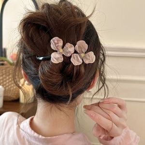 Barrettes à cheveux de haute qualité, pinces à cheveux en plastique, barrettes à cheveux fleuries - Product Image 5