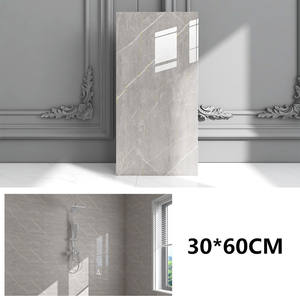 Papel Tapiz Autoadhesivo de Plástico y Aluminio, Pegatina de Mármol para Pared, Panel Decorativo, Impermeable, Feo, 30x60cm - Product Image 3