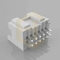 Connecteur JST double rangée HC-SPH-2X3A pas de 2,0 mm, connecteur fil-carte pour appareils électroménagers JST B10B-PADSS-1F